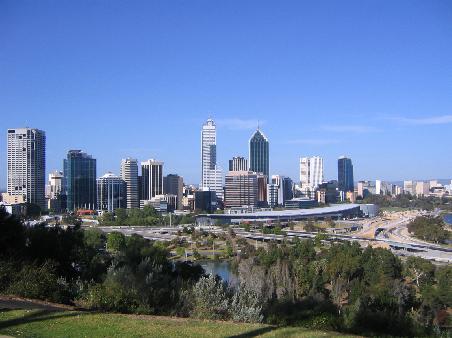 blick auf perth