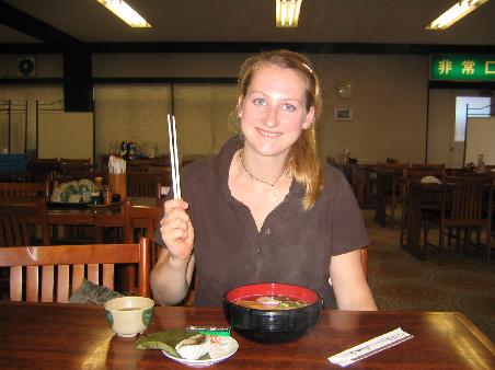 Mittagessen in Horyuji