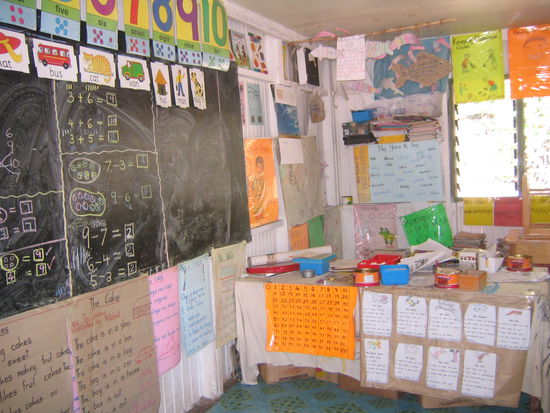 der klassenraum der class 2