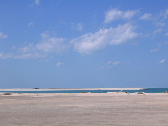 "the palm" von der seite (noch im bau)