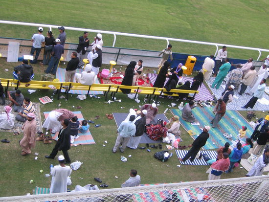 ... und unten herrscht mittlerweile unordnung