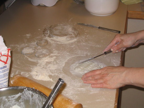 ... das ganze mit Reis füllen...