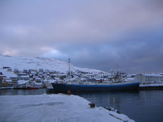 Am Honnigsvåger Hafen