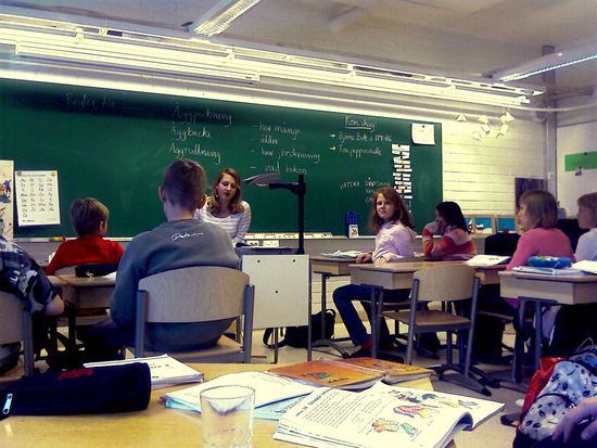 auch der Dativ muss sein...