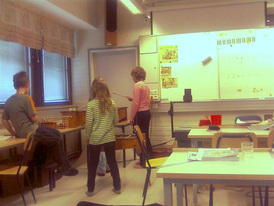 es wird fleißig gespielt