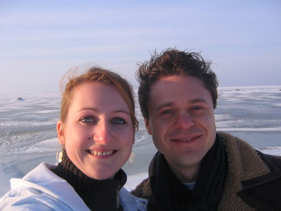 ... und Timo und mich auch 