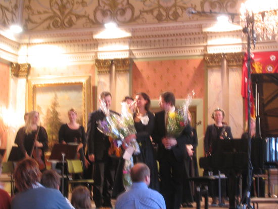 Konzert vom Orchester "Vasa Sinfonietta". Suchbild: Wo stehe ich?