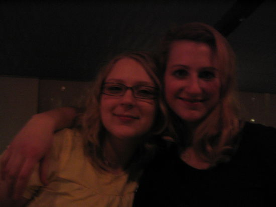 Mit dem Theater unterwegs in Helsinki und Turku. Hier mit Pia.