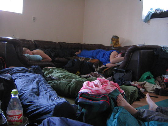 Der Morgen nach der Aufführung...