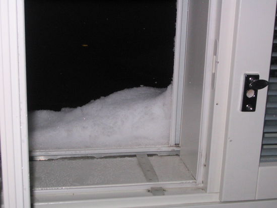 Bald bin ich eingeschneit