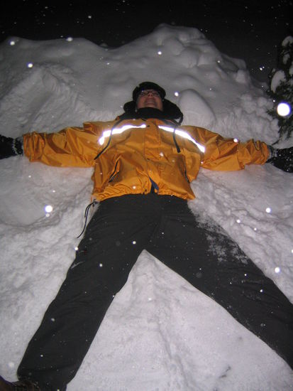 Ich kann nicht anders, sobald es schneit bin ich draußen!