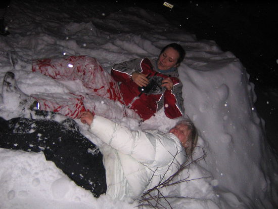 Meine Kollegin und Besuch aus England 