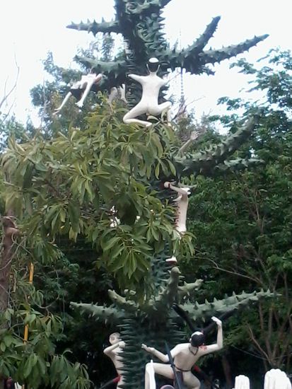 Der Baum der Ehebrecher im Höllengarten.