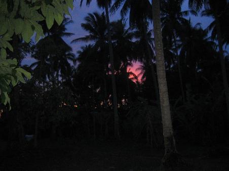 ...und Sonnenuntergaenge zu geniessen