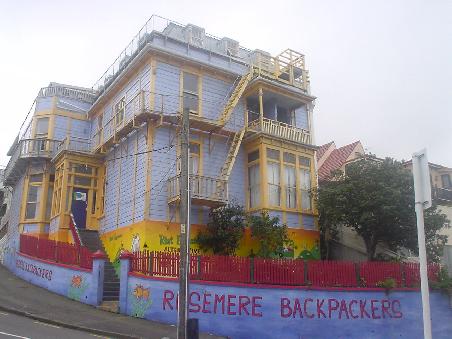 Unser Hostel.