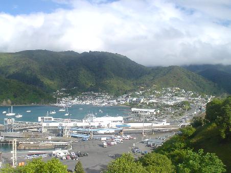 Hafen von Picton...