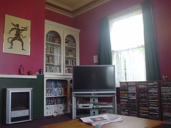 Unsere Herberge, nur fuer Frauen! War so gemuetlich...besonders die Luemmelecke, die man hier nicht sieht, von der aus aber natuerlich das Foto gemacht wurde 