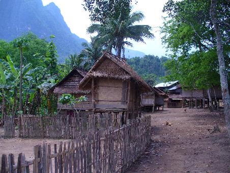 Eingang zum Dorf der Khomo-People.