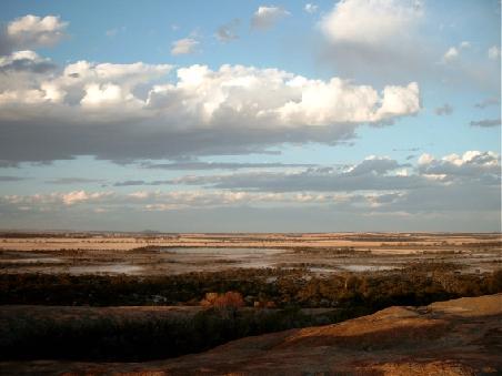 Blick vom Wave Rock