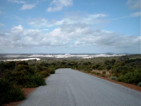 Große Sanddünen in der Nähe von Bremer Bay