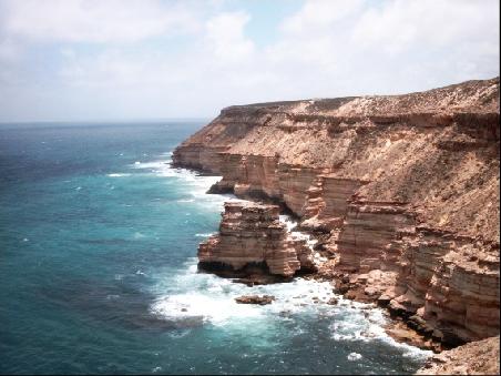 Steilküste bei Kalbarri