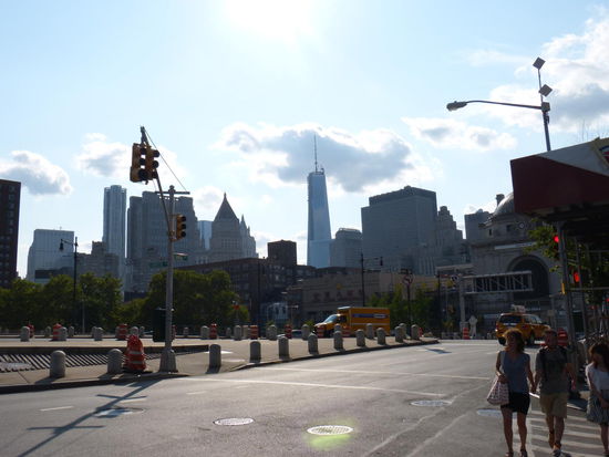 aller erstes Bild auf der Weltreise 