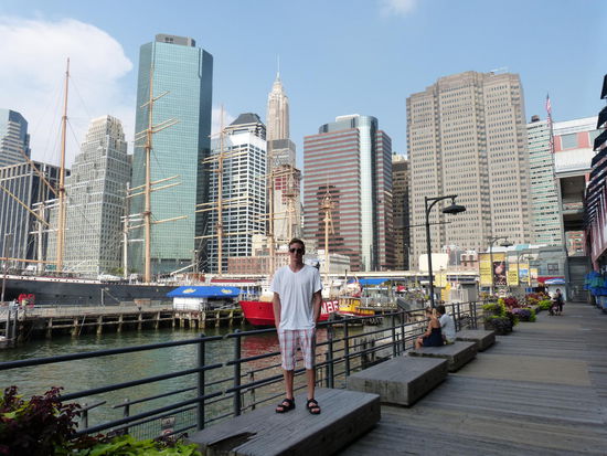 Am East River auf dem Weg nach Süden