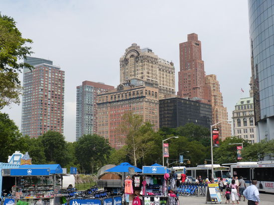 ebenfalls vom Batterypark nach Norden...