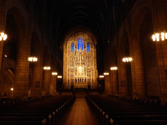 Leider nur ein Bild der St. Thomas Church, da ich (noch) nicht weiß, wie man hier Hochkantbilder drehen kann....