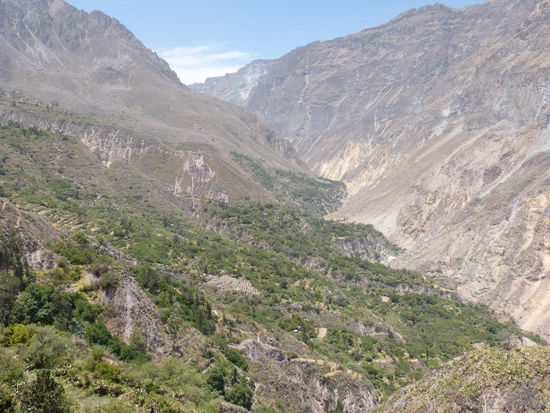 Blick zurück mit der grünen Seite links