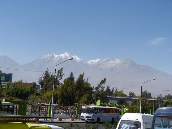 Blick auf den Chachani