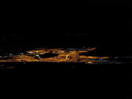 in Wirklichkeit natürlich nicht so unscharf...