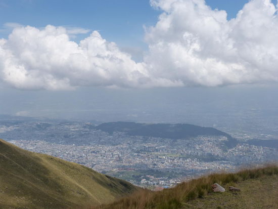 Quito von oben