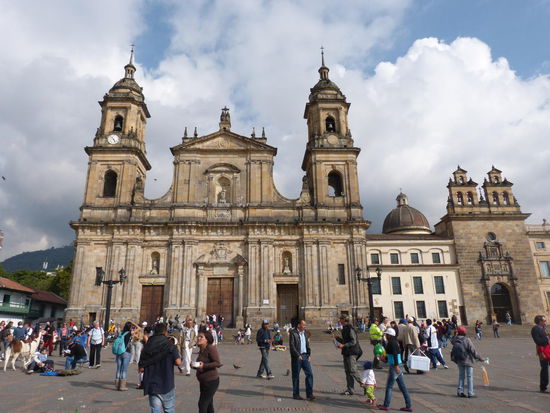 Kathedrale am Plaza de Bolivar