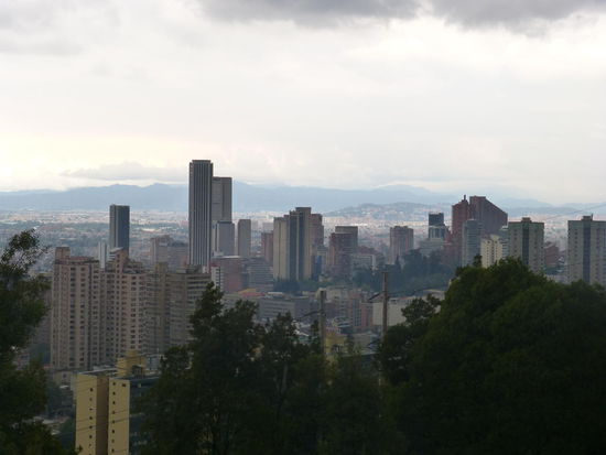 Blick von oben auf die Neustadt