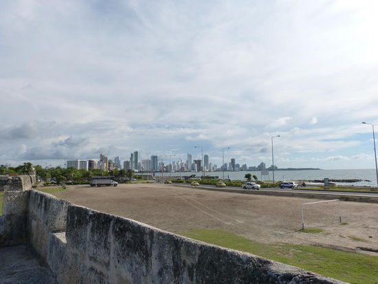 Blick auf Bocagrande von der Altstadt aus