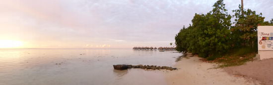 Blick Richtung Hilton