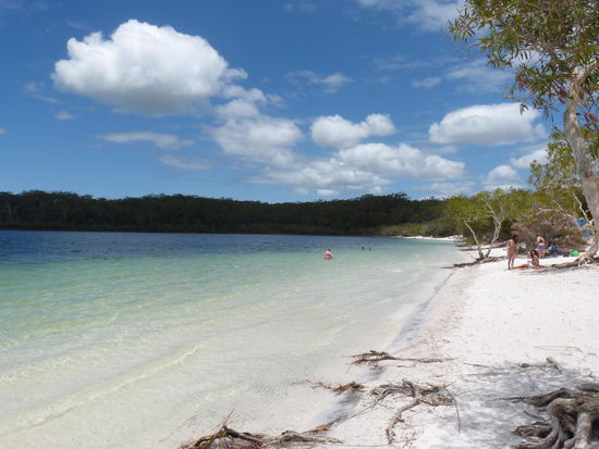 Lake McKenzie auf Fraser Island