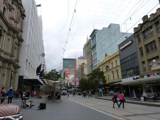 Bourke Street (quasie Melbournes Kudamm)