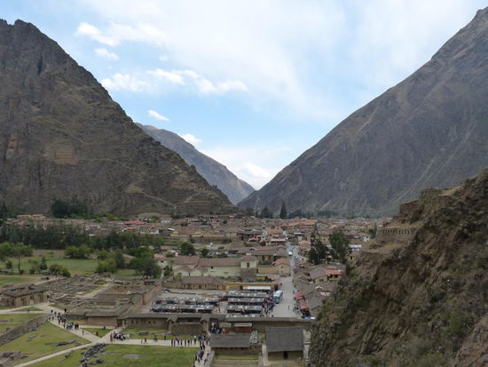 Das Dorf Ollantaytambo