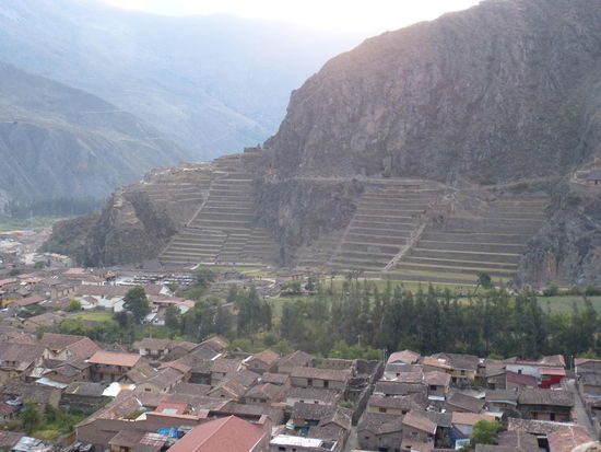 Blick auf O. von gegenüber