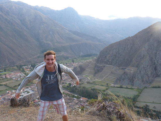 im eisigen Höhenwind