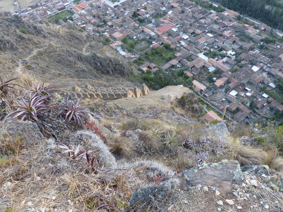 und natürlich noch der lebensgefährliche Abhang