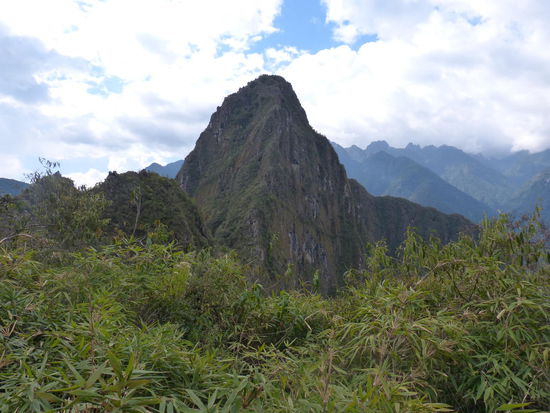 Blick auf Huayna Picchu
