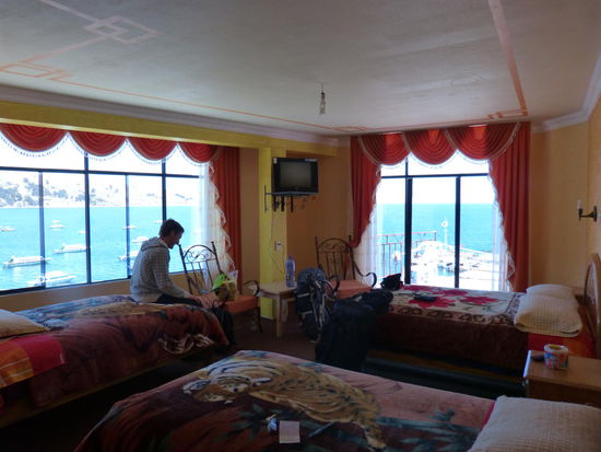 unser Zimmer im Flores del Lago