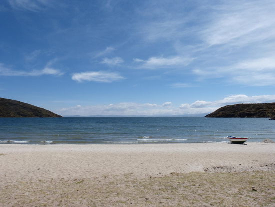 Strand auf der Isla del Sol