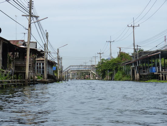 auf dem Weg zu den Floating Markets