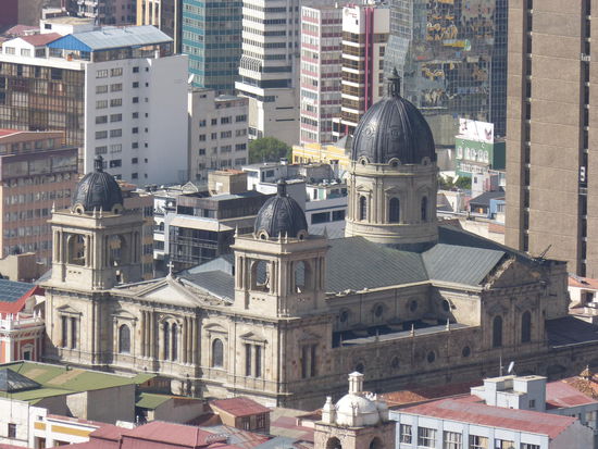 Kathedrale am Plaza Murillo
