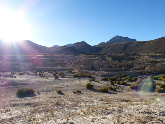 Ruinen des Nachbardorfes