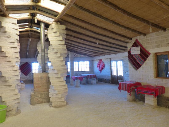 Empfangs- und Aufentahltsbereich im Salzhotel